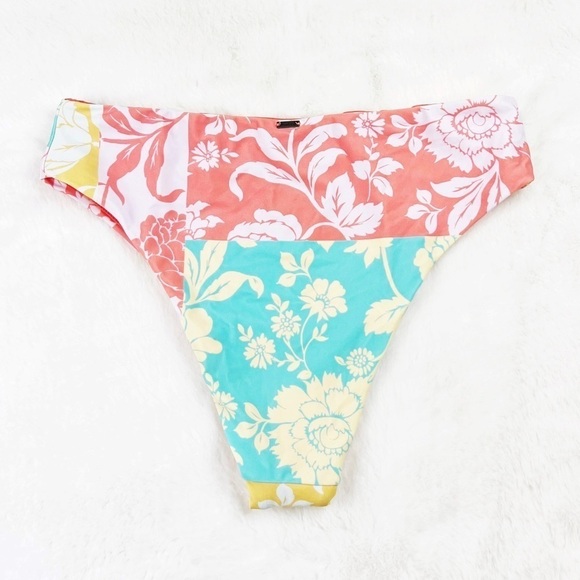 NWT O’Neill Olivia Tulum High Waisted Print Bikini Bottoms - Picture 9 of 9